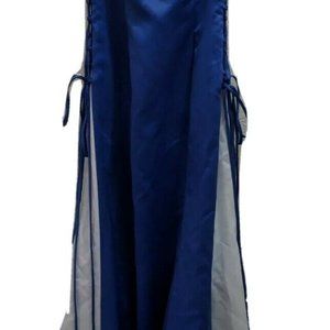ASPEED Royal Blue / White prom dress Corset size L